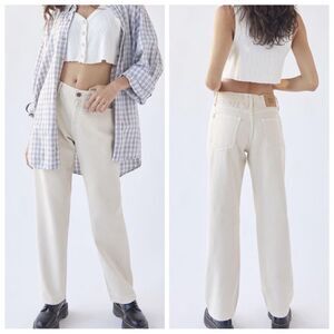 BDG Urban outfitters cowgirl straight jeans Womens size 24 Cotton Baige pants